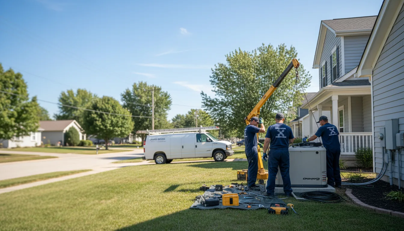 Generator Installation in Champaign, IL near me
